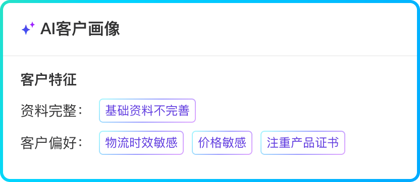 AI客户动态监测
